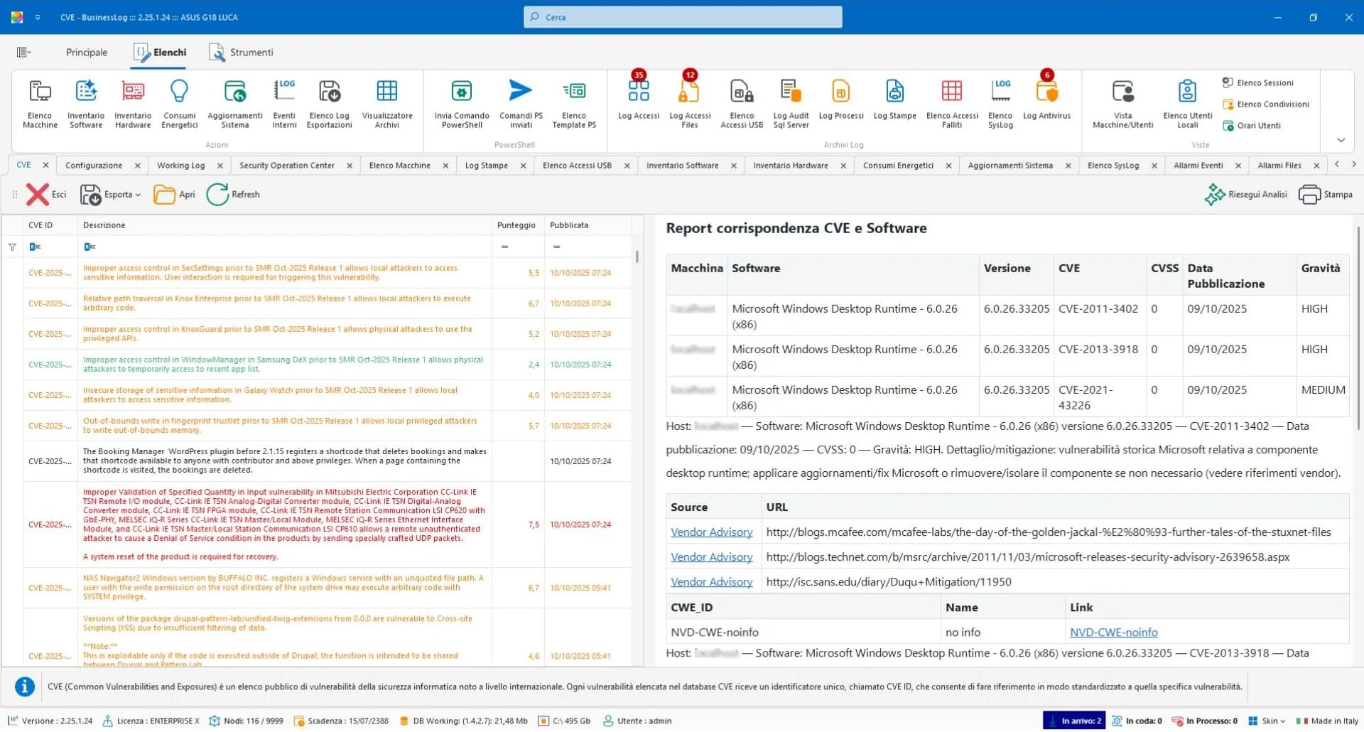 CVE Software